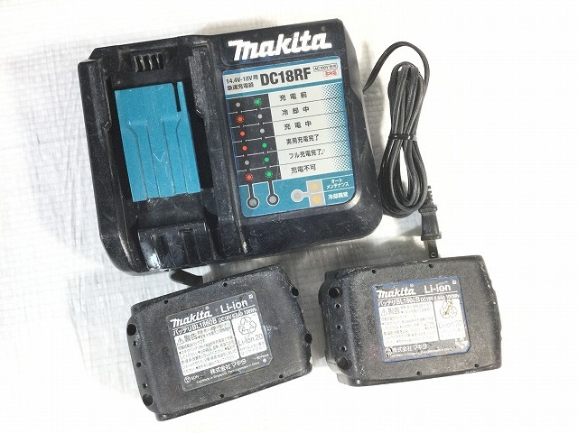 ☆中古品☆makita マキタ 18V 充電式インパクトドライバー TD171D バッテリー2個(18V6.0Ah) 充電器 ケース付 コードレス 87137の画像10