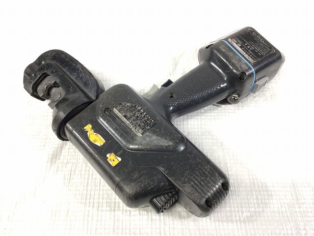 ☆中古品☆ IZUMI イズミ 泉精器 14.4V 電動油圧式圧着工具 REC-15B バッテリー1個 ダイス 14-20 21-26 27-44 77-98 99-122 89834_画像7