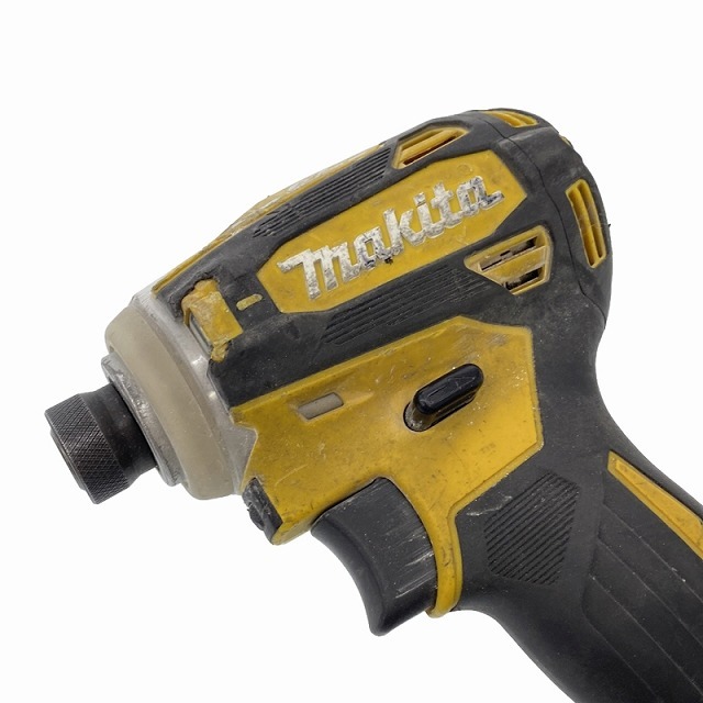 ☆中古品☆makita マキタ 18V 充電式インパクトドライバ TD172DGXFY 黄 バッテリー2個(18V 6.0Ah) 充電器 ケース 85408_画像9