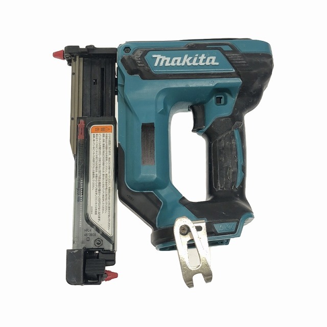 ☆中古品☆makita マキタ 18V 35ｍｍ 充電式ピンタッカ PT353D バッテリ1個(18V6.0Ah) ピンネイル付き 青/ブルー 88675_画像7