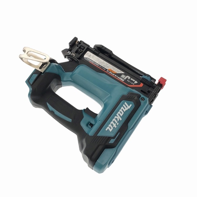 ☆極美品☆makita マキタ 18V 25mm 充電式タッカ ST421D 本体のみ エア工具 大工道具 89016_画像4