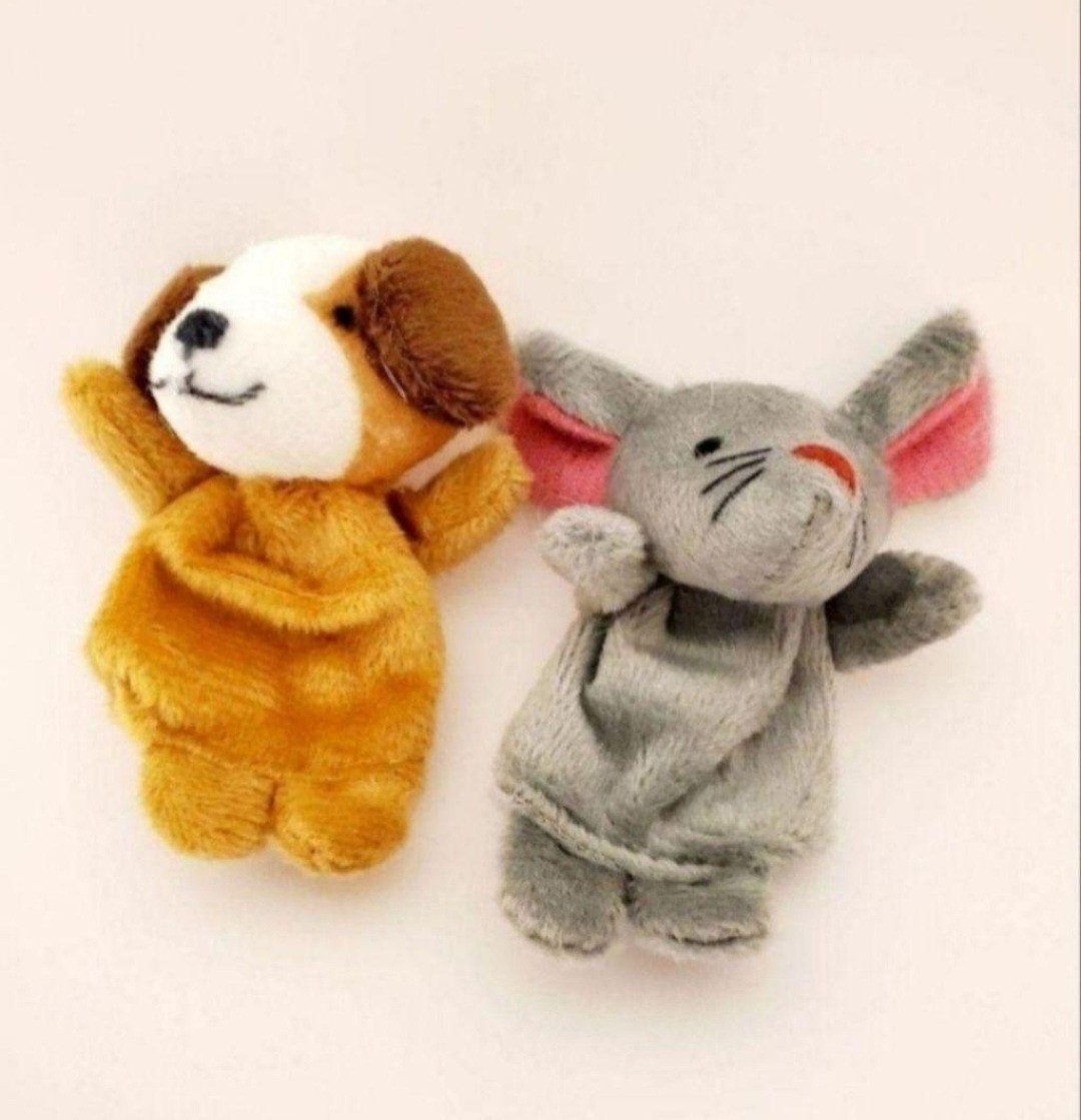 指人形 HANAKO 動物 １０点セット 知育玩具 読み聞かせ 保育 ハンドメイド 布製品の画像3
