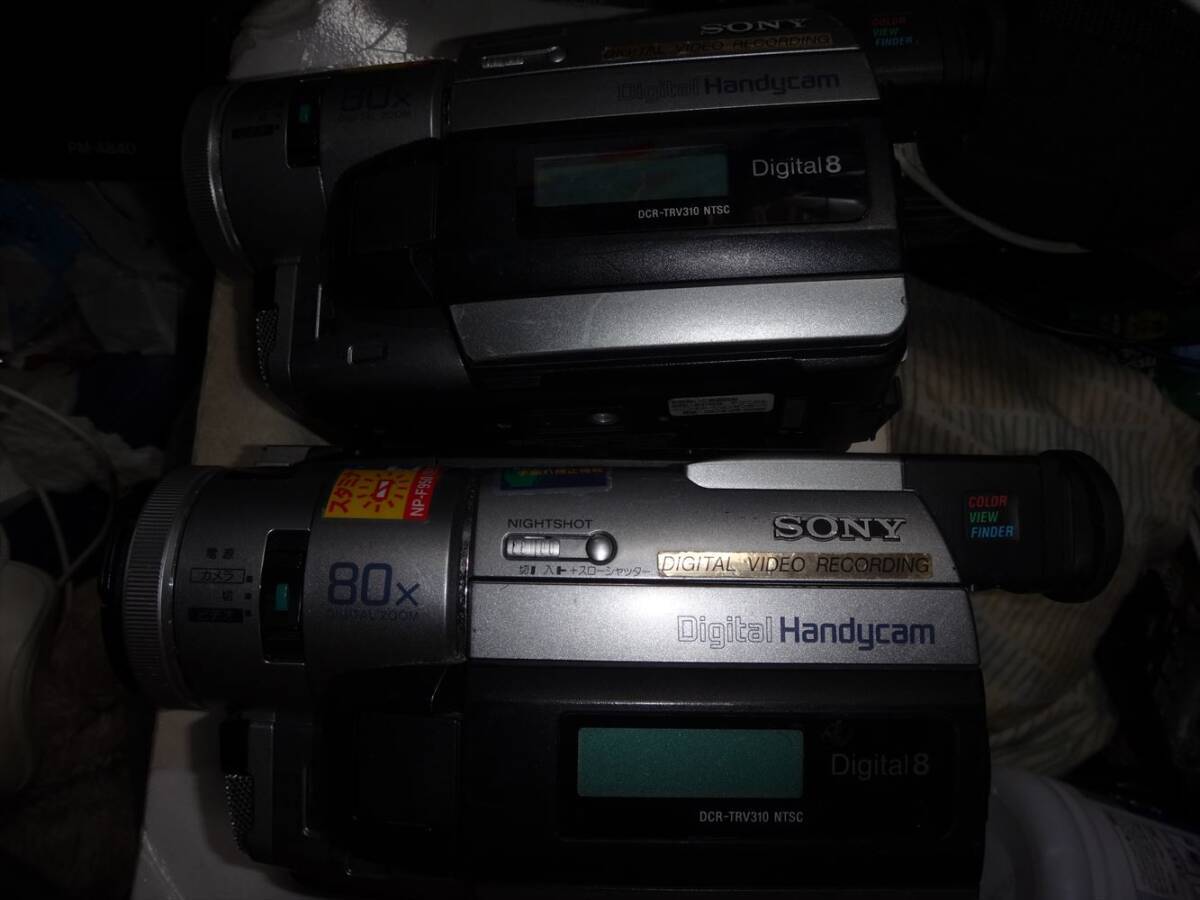 SONY ソニー DCR-TRV310K デジタルビデオカメラレコーダー ハンディカム Digital8 デジタルエイト ジャンクの画像4
