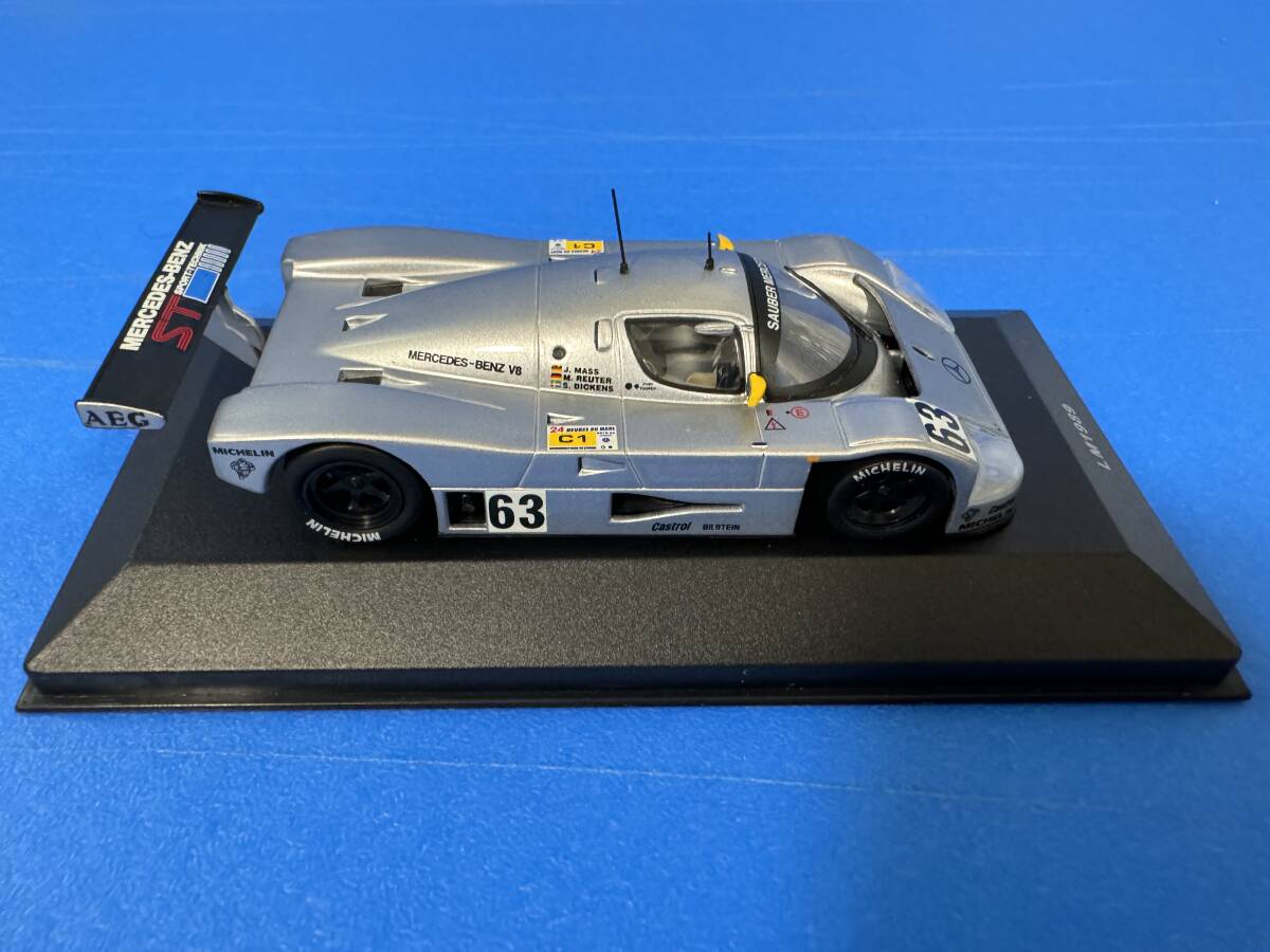 イクソ 1/43 24h ザウバー メルセデス C9 ルマン 24h ウィナー 1989 No.63 ixo Sauber Mercedes C9 24h LeMans 1989 Winnerの画像5