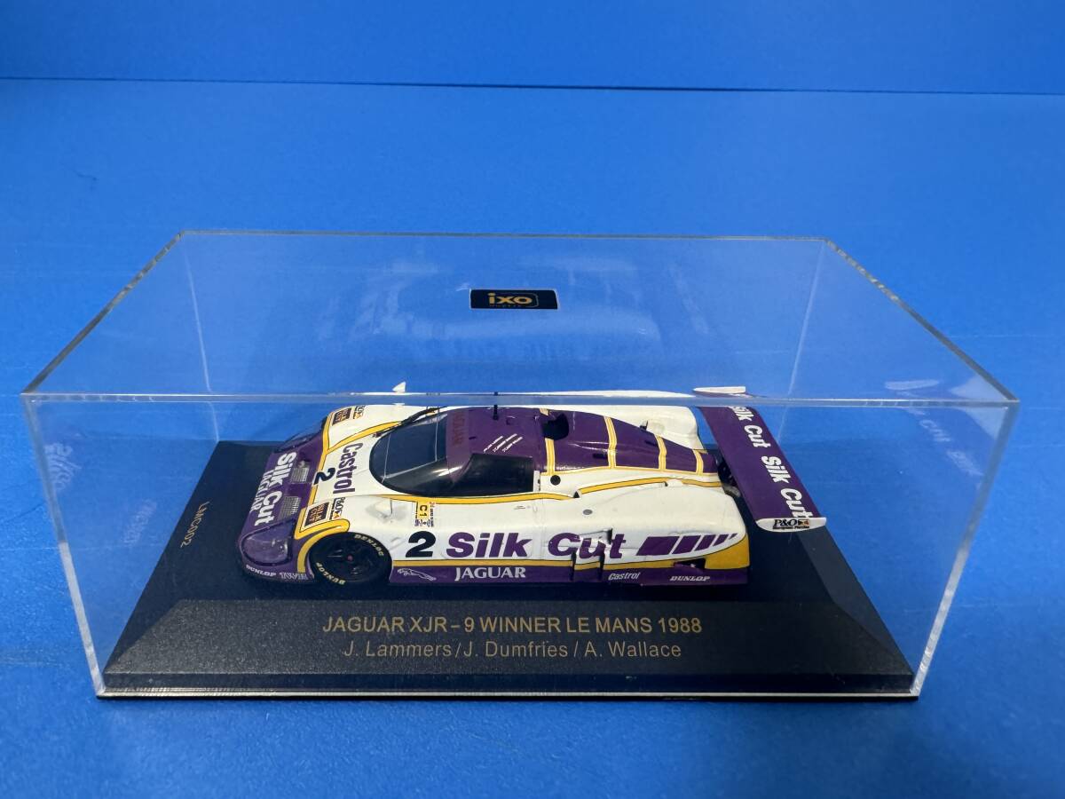 化粧箱ナシ イクソ 1/43 24h ジャガー XJR-9 ルマン 24h ウィナー 1988 No.2 ixo JAGUAR XJR-9 24h LeMans 1988 Winnerの画像1