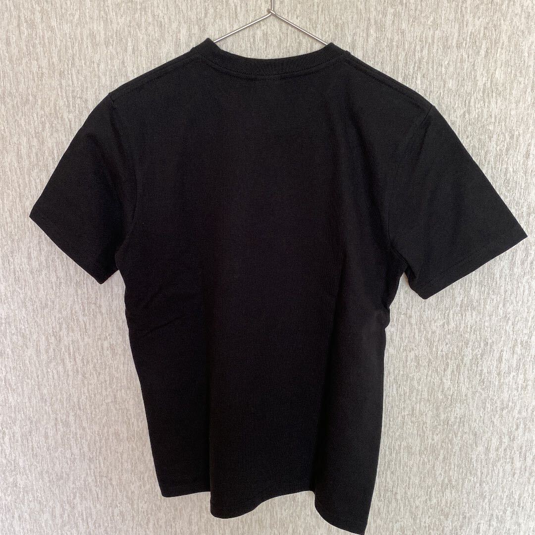 10.2オンライフマックス スーパー ヘビーウェイト 黒 無地 ブラック　Tシャツ 半袖 S_画像3