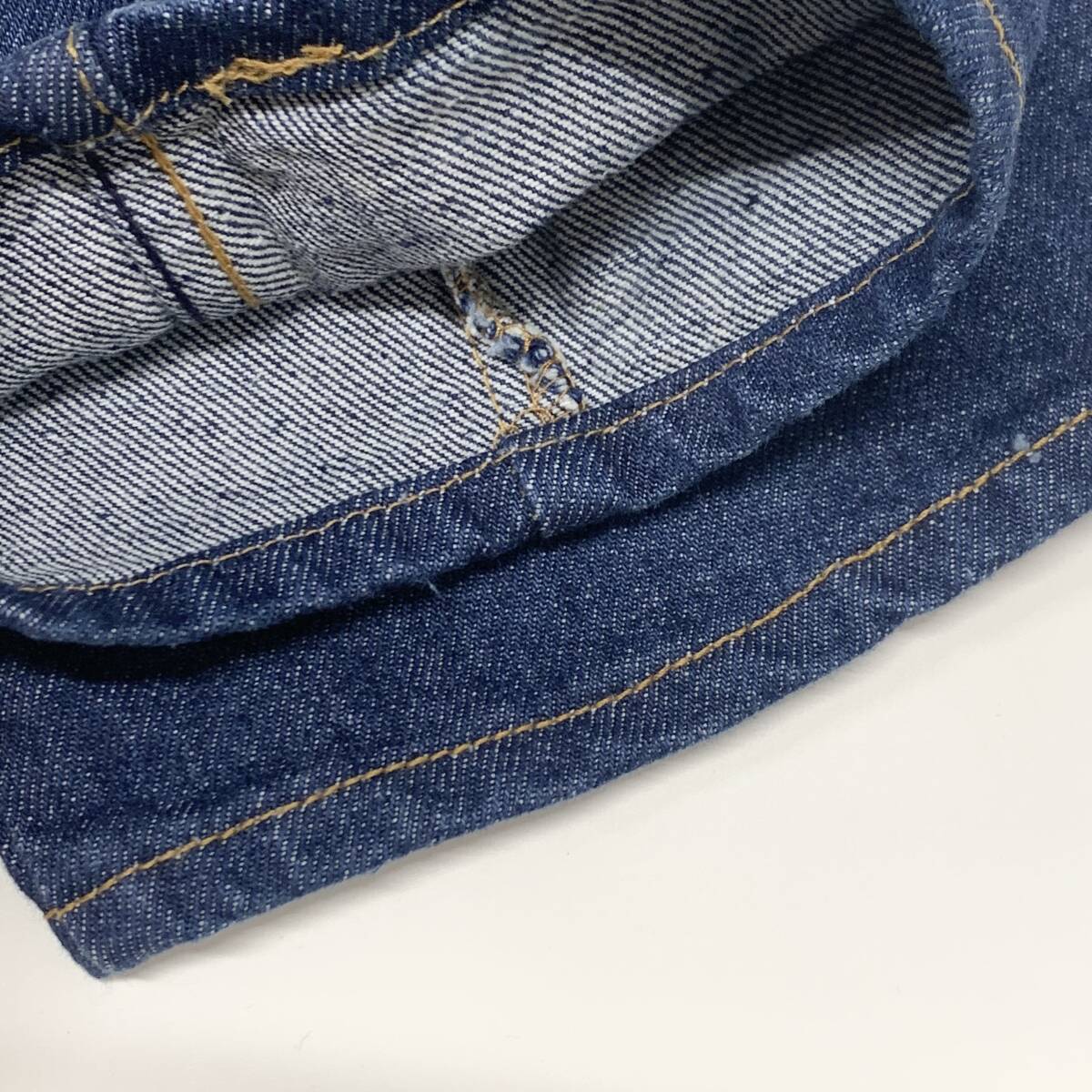 希少!! デッドストック 90s 96年製 Levi's リーバイス 606-02 606 スリムフィット テーパード デニム ジーンズ W34/CR91/検505 501_画像7