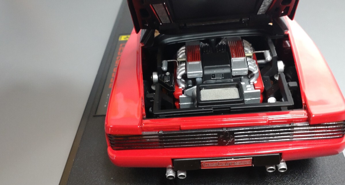 絶版希少 1/18 Hot Wheels ホットウィール Ferrari フェラーリ TESTAROSSA テスタロッサ 豪華精密仕様のエリートシリーズ ミニカーの画像7