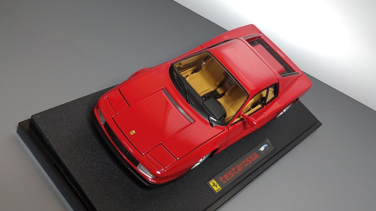 絶版希少 1/18 Hot Wheels ホットウィール Ferrari フェラーリ TESTAROSSA テスタロッサ 豪華精密仕様のエリートシリーズ ミニカーの画像2