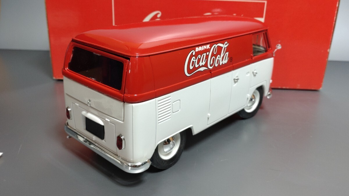  out of print rare 1/18 Coca Cola Volkswagen van combination T1 minicar 