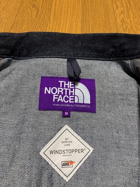 M 美品 23FW THE NORTH FACE PURPLE LABEL Denim GORE-TEX INFINIUM(TM) Field Jacket デニムジャケット_画像3