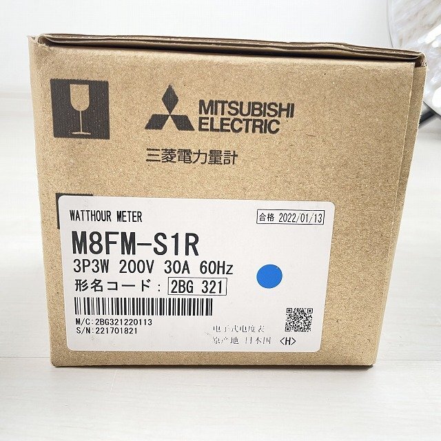 M8FM-S1R 電力計器 3P3W 200V 30A 60Hz 三菱電機 【未使用 開封品】 ■K0043988_画像4