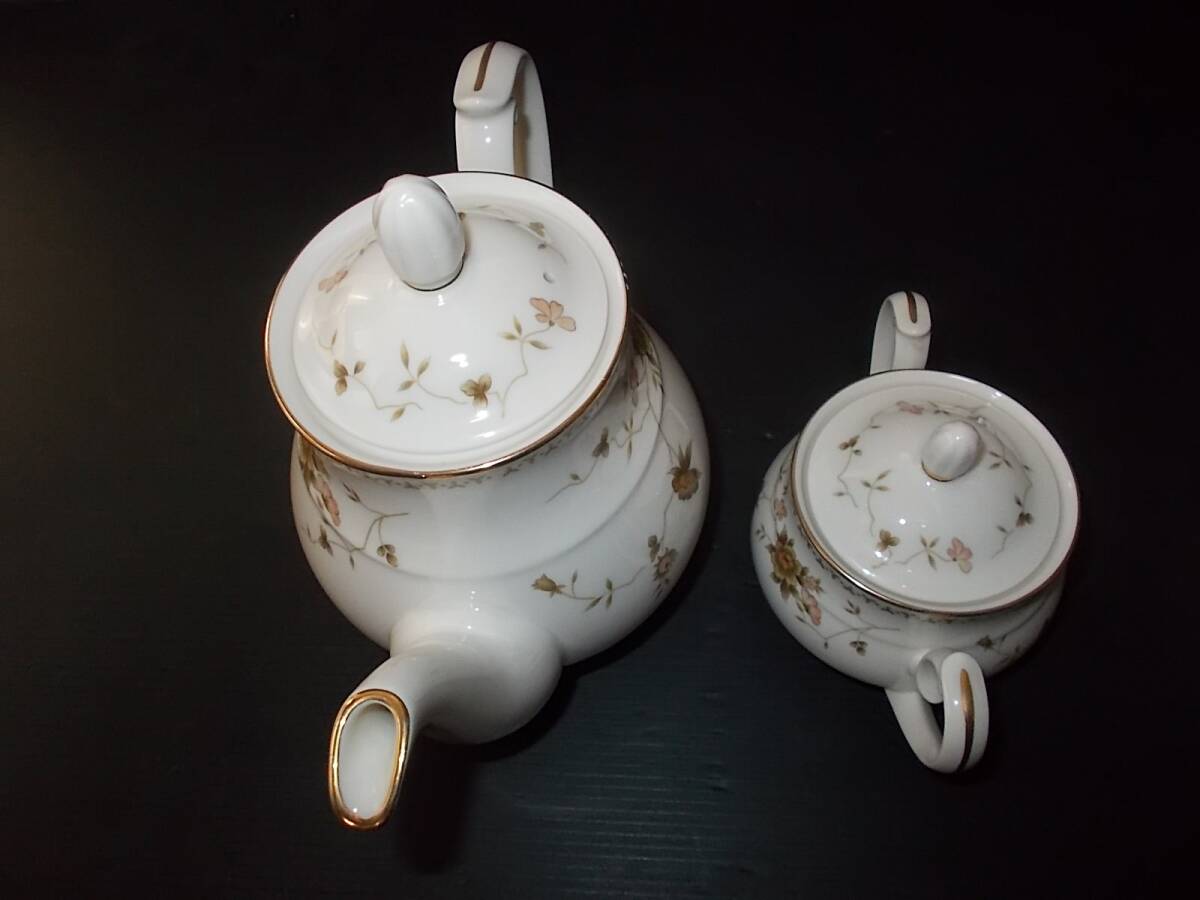 [即決有]NORITAKE ノリタケ ティーポット 砂糖入れの画像8