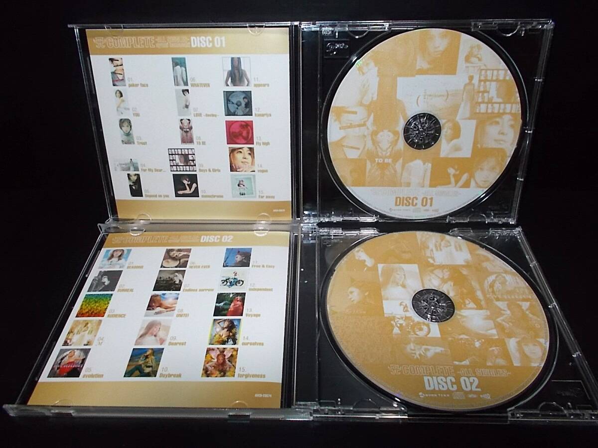 浜崎あゆみ COMPLETE～ALL SINGLES～ 3CD+DVD _画像4