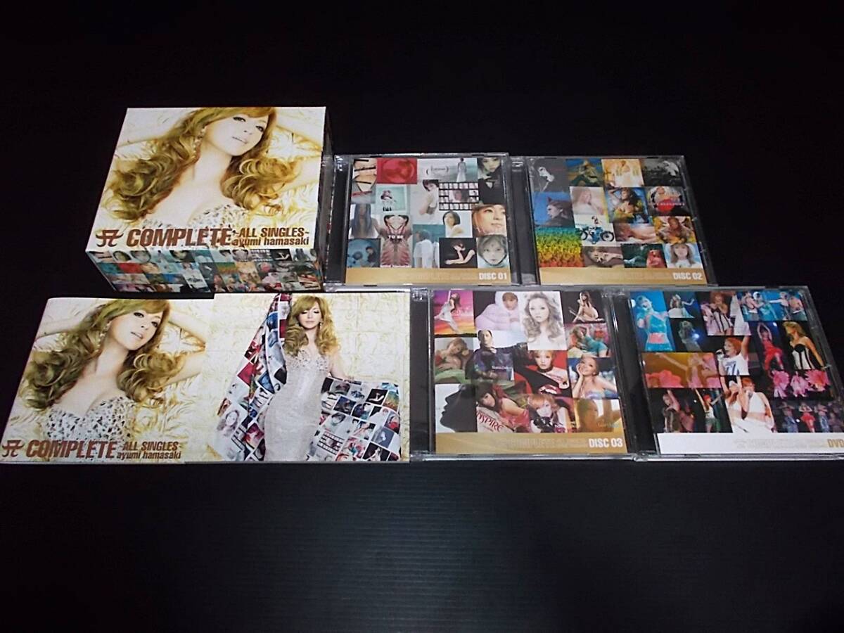 浜崎あゆみ COMPLETE～ALL SINGLES～ 3CD+DVD _画像1