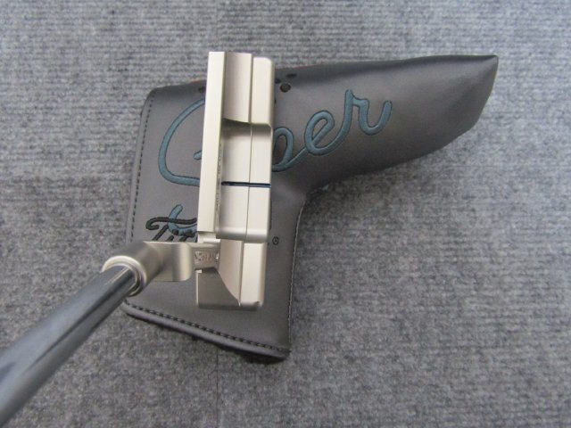 ♪新品[3892] Scotty Cameron Super Select Newport2 Junkyard Dog Stamp&35g Sole Weights Translucent Blue/【34】/US正規カラーカスタム_画像4