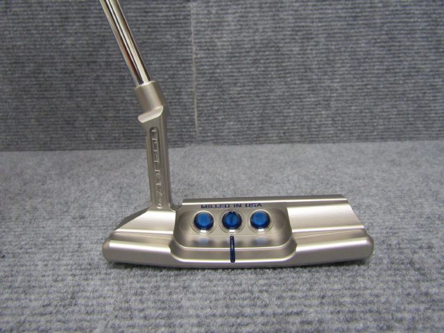 ♪新品[3892] Scotty Cameron Super Select Newport2 Junkyard Dog Stamp&35g Sole Weights Translucent Blue/【34】/US正規カラーカスタムの画像8