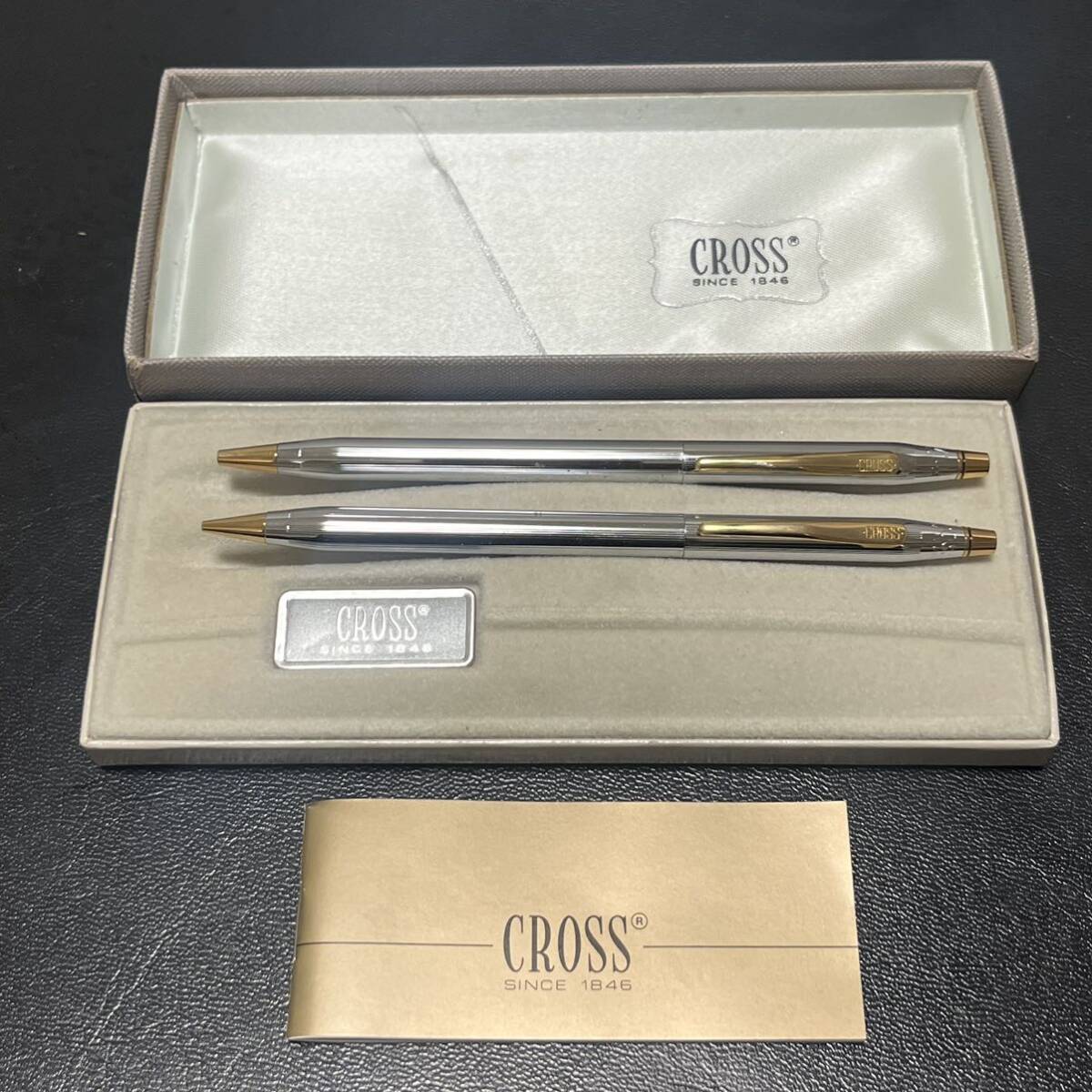 クロス CROSS ボールペン シャープペンシル セット クラシックセンチュリー ツイスト式 筆記用具 箱付 の画像1
