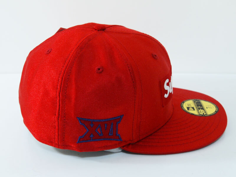 希少 新品 Supreme Dazzle Box Logo New Era ニューエラ キャップ ボックスロゴ 赤 レッド Red 7 3/4 61.5 シュプリーム FT_画像2