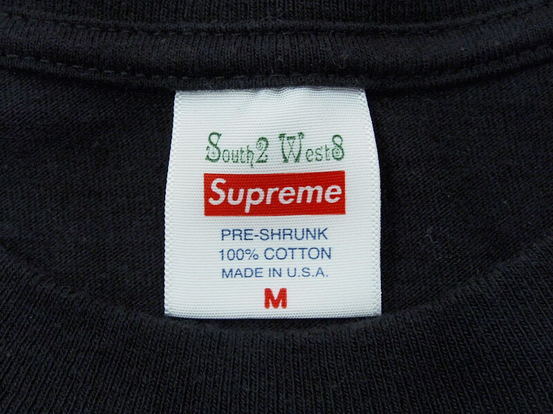 Supreme SOUTH2 WEST8 L/S Pocket Tee 長袖 Tシャツ ロンT ロングスリーブ ネペンテス シュプリーム 黒 ブラック Black M Fの画像3