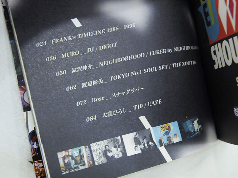 FRANK BOOK JP JAPAN CHAPTER 03 フリーマガジン カルチャー誌 本 フランク151 NEIGHBORHOOD 滝沢伸介 DJ MURO BOUNTY HUNTER FRANK151 FTの画像3
