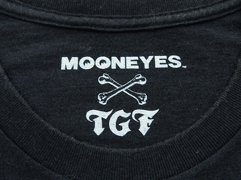 HRCS 2019 限定 The Great Frog MOONEYES ロゴ Tシャツ 黒 ブラック BLACK ムーンアイズ グレートフロッグ TGF Fの画像3