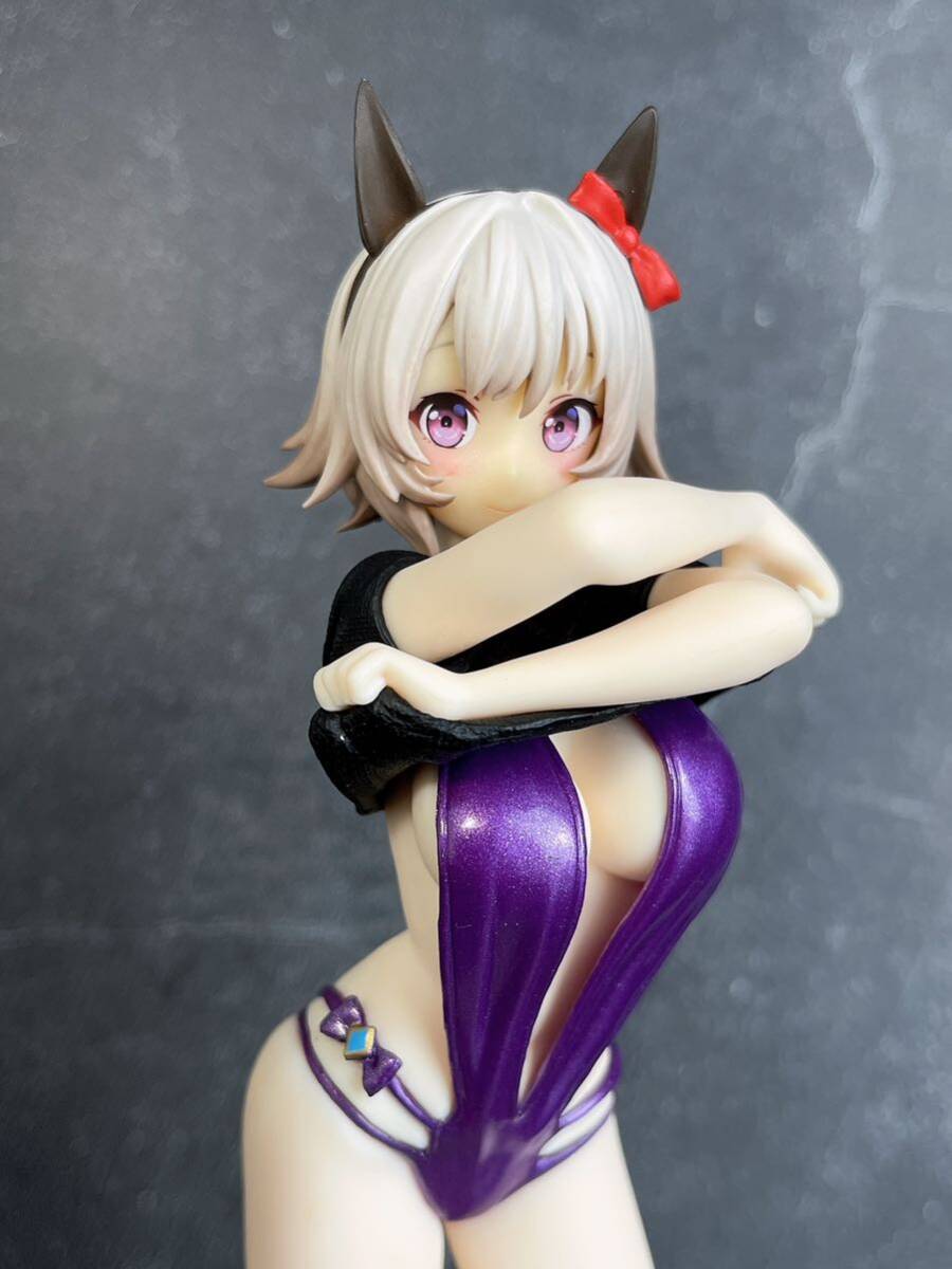 カレンチャン ウマ娘 プリティーダービー リペイント フィギュア 1/6高：21cm。Pretty Derbyの画像1