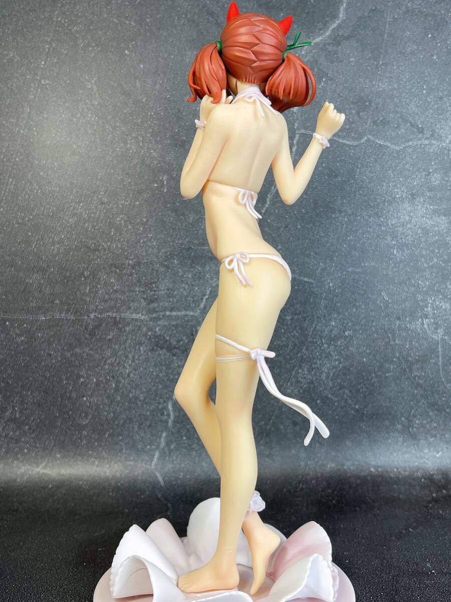 ナイスネイチャ ウマ娘 プリティーダービー リペイント フィギュア 1/6 高：23cm “白水着Ver._画像4