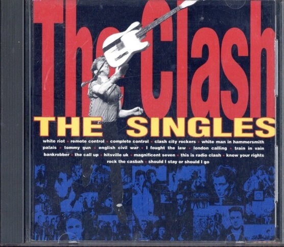 即決・送料無料(2点で)◆ザ・クラッシュ The Clash◆THE SINGLES◆アイ・フォウト・ザ・ロウ◆BEST盤/Y トミー・ガン 白い暴動(b2206)_画像1