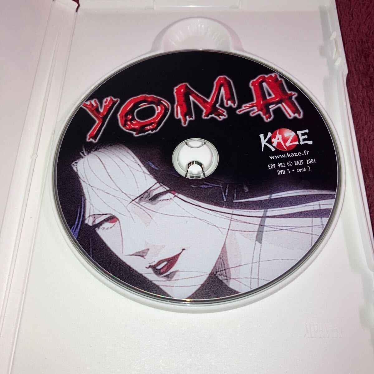 輸入盤　DVD GREY YOMA KAZE フランス　アニメ　妖魔　奥田万つ里　2枚セット_画像6