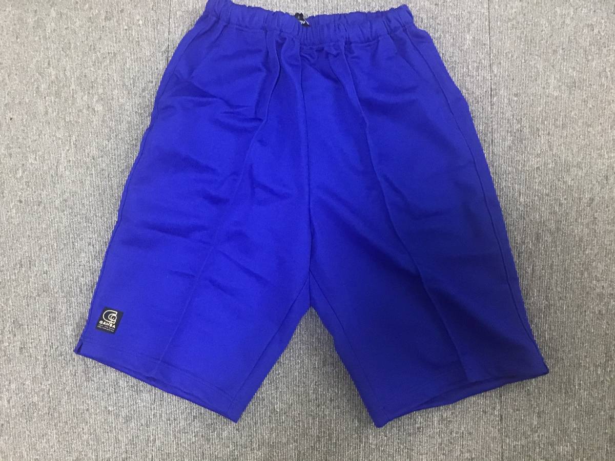 6L Dubey Star gym uniform gym uniform short bread blue double extra-large school name none G139 half quarter pants * big big size 