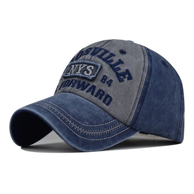 メンズ キャップ 帽子 かっこいい 帽子 CAP 野球 ゴルフ スポーツ 日差し対策(色：ブルー)_画像1