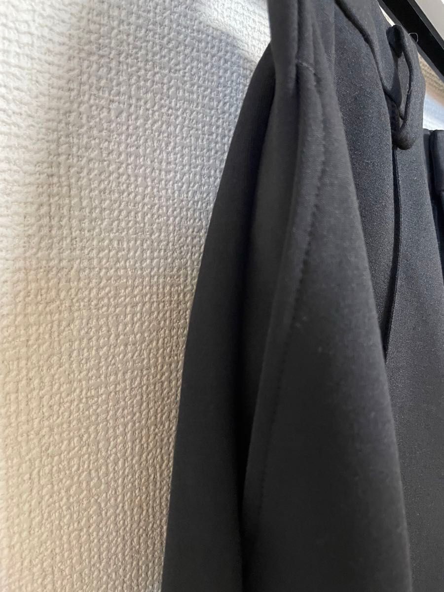 【新品】ガリャルダガランテ 美脚ジャージーパンツ 裾スリット ブラック  日本製