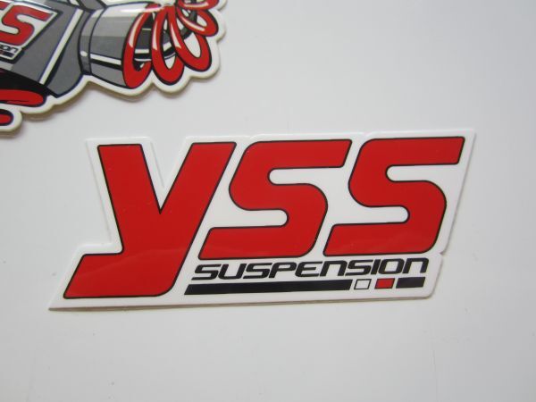 【２枚セット】YSS ステッカー/デカール 自動車 バイク スポンサー レーシング パーツ メーカー S09_画像3