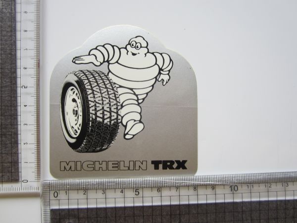 MICHELIN TRX ミシュラン タイヤ ビバンダム君 ステッカー/デカール 自動車 バイク オートバイ S09_画像6