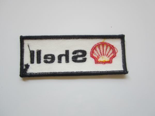 SHELL シェル SS 昭和 シェル石油 ガソリン 貝 ワッペン/自動車 バイク オートバイ レーシング F1 スポンサー Z01の画像5