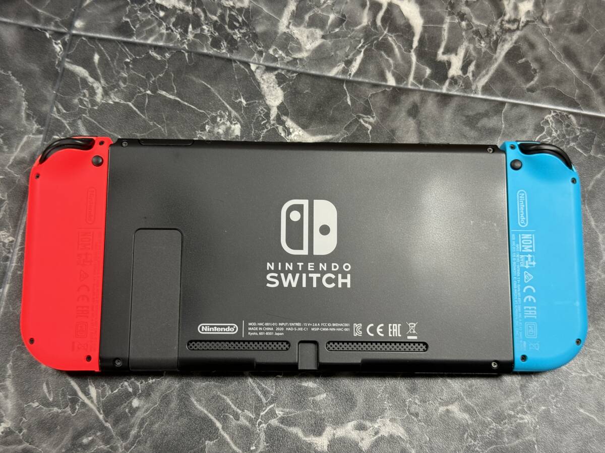 【中古/ゲームハード】任天堂 Nintendo Switch 新型Nintendo Switch JOY-CON(L) ネオンブルー/(R) ネオンレッド 4902370542912_画像9