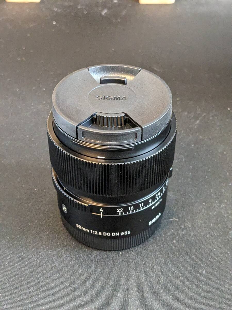 [送料無料] 3月購入 中古 SIGMA シグマ 90mm F2.8 DG DN Contemporary ソニーE用_画像1