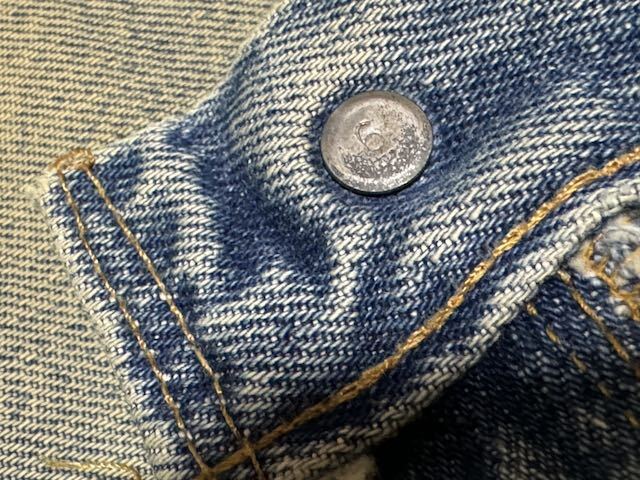 Levis リーバイス 501 ヴィンテージ 66前期 刻印6 スモールe ボタンフライ デニムジーンズ W38 L34 の画像8