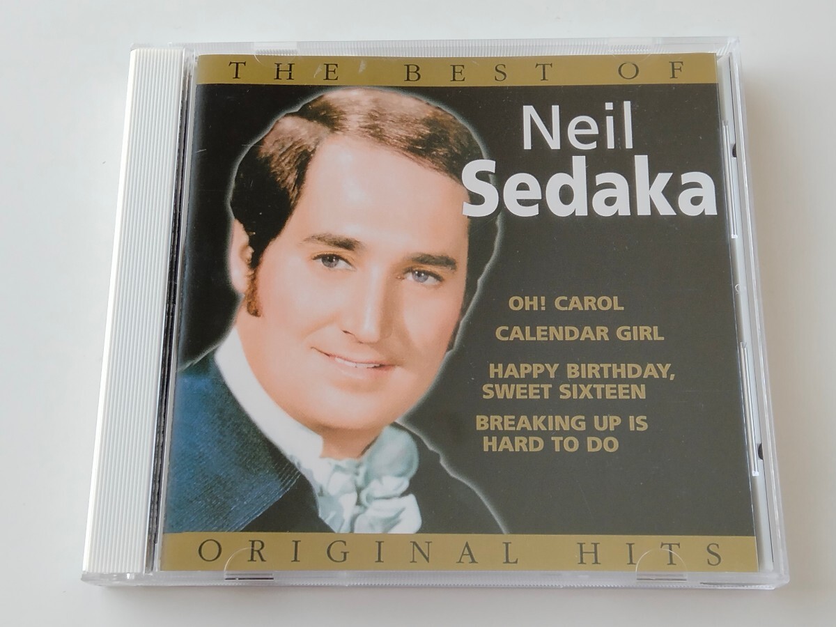 【美品GOLD CDベルギー盤】THE BEST OF NEIL SEDAKA CD PARADISO BELGIUM PA777/2 01年ベスト,ニール・セダカ,Oh! Carol,Calendar Girl,_画像1