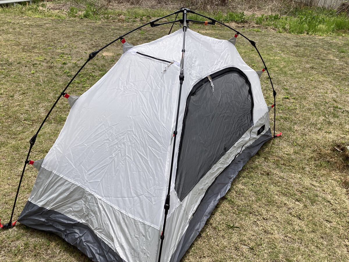 FIELDOOR ワンタッチカンガルースタイルテント100&グランドシート付き 設営簡単テント の画像2