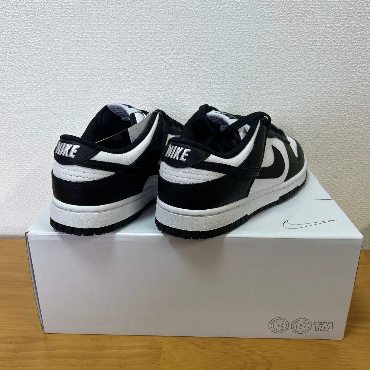 25.0cm NIKE Dunk Low ByYou  ナイキ　ダンク　ロー　バイユーホワイト/ホワイト/ブラック　パンダ