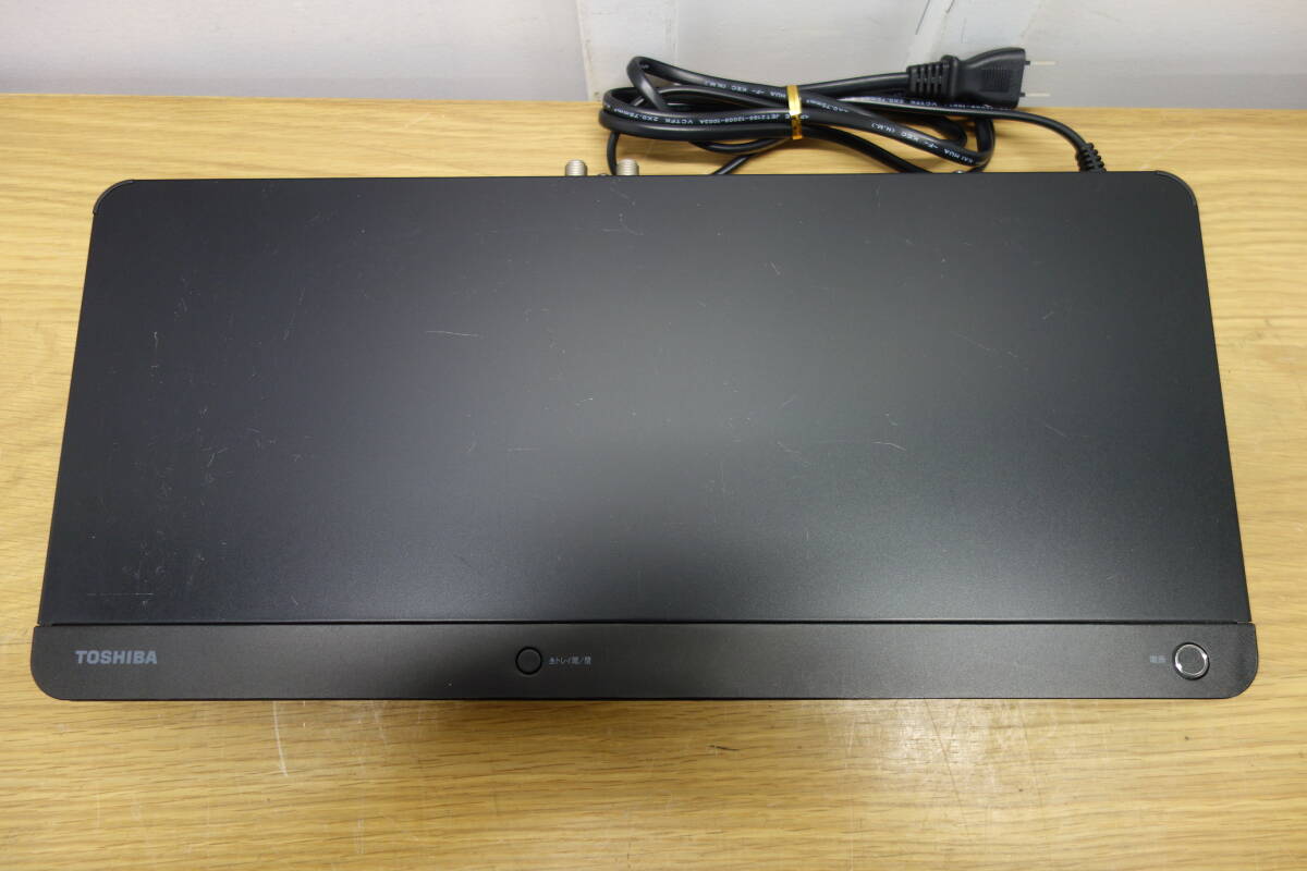 TOSHIBA 東芝 DBR-Z510 HDD＆ブルーレイディスクレコーダー 2015年製 リモコン付 SE-RO457 初期化済 中古品 管理100の画像4