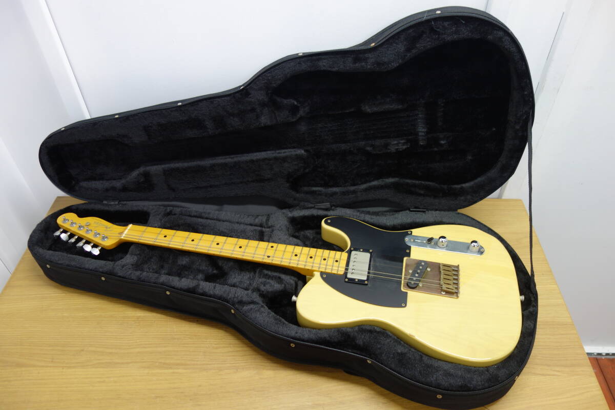 Fender エレキギター テレキャスター 音出し可 ケース付 フェンダー 中古 ジャンク品 管理ZI-170の画像1