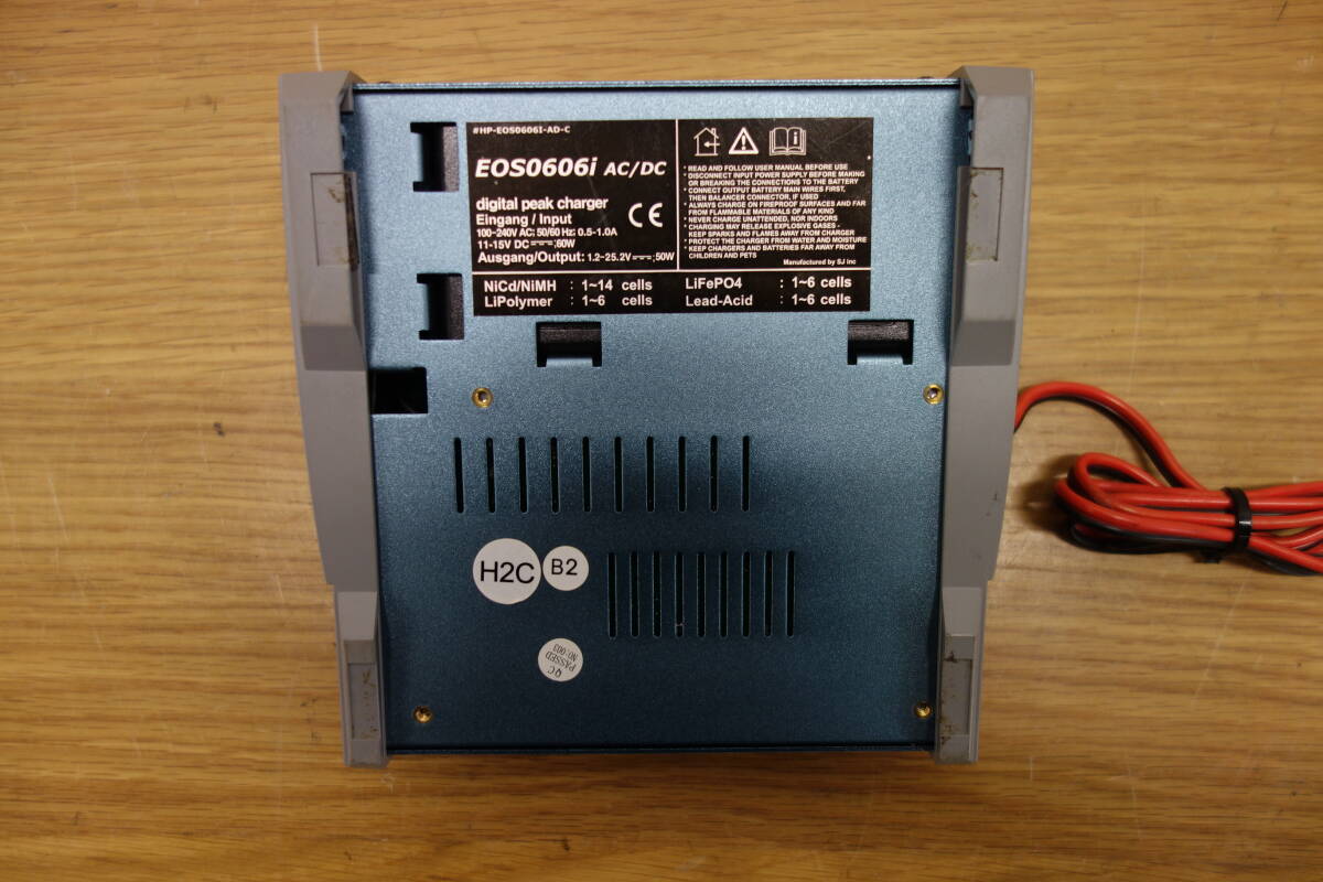 HYPERION EOS 0606i AC/DC 充電器 ハイペリオン 通電可 中古 ジャンク品 管理ZI-60の画像7