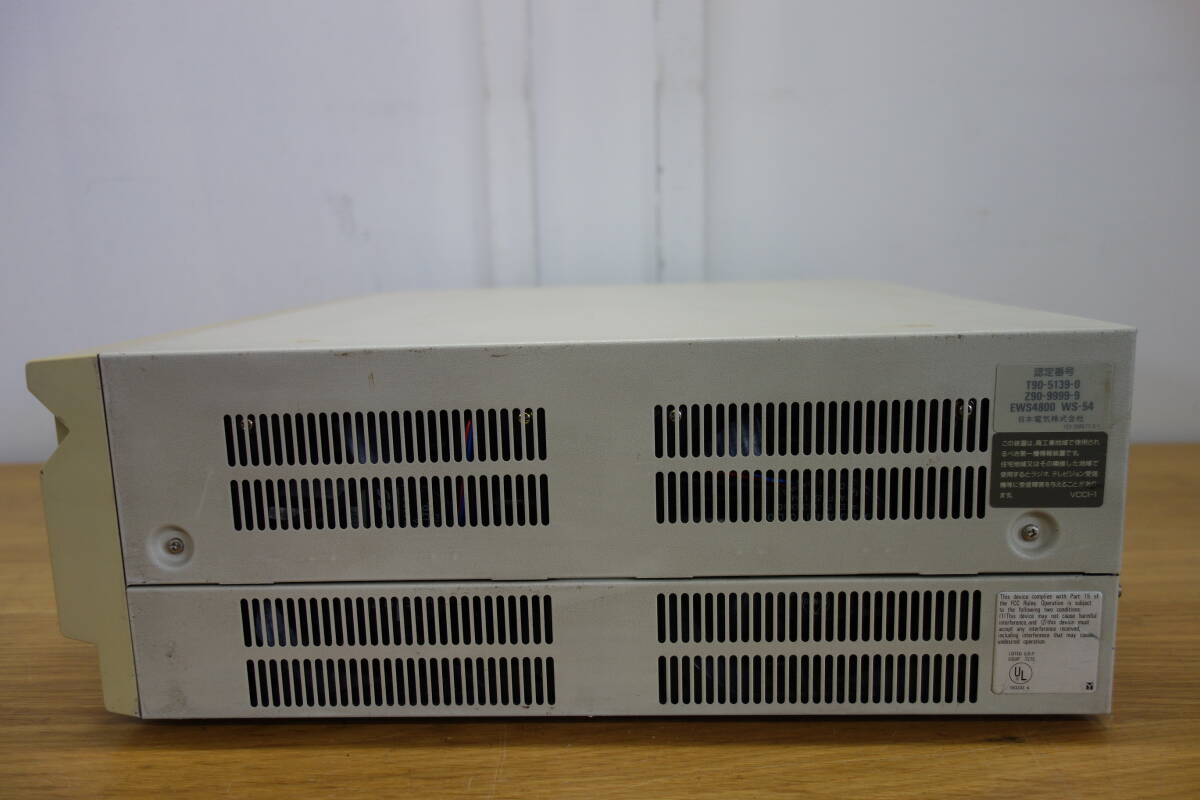 NEC основы оборудование EWS800A N4017-03 EWS4800/220 WS-54 старая модель PC рабочая станция SCSI б/у утиль управление 140