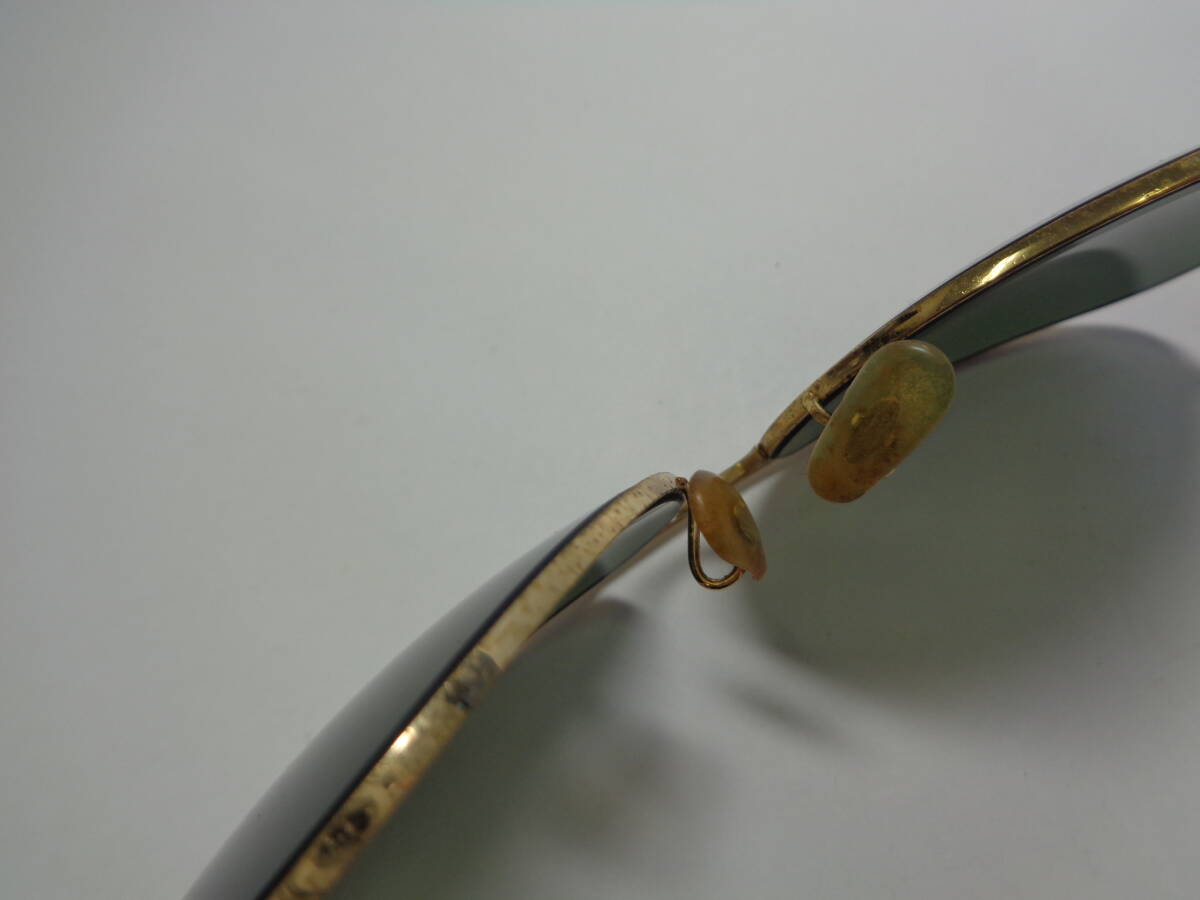 B&L Ray-Ban レイバン サングラス USA製 62□12 ゴールドフレーム 中古品 管理ZI-87-LP_画像8