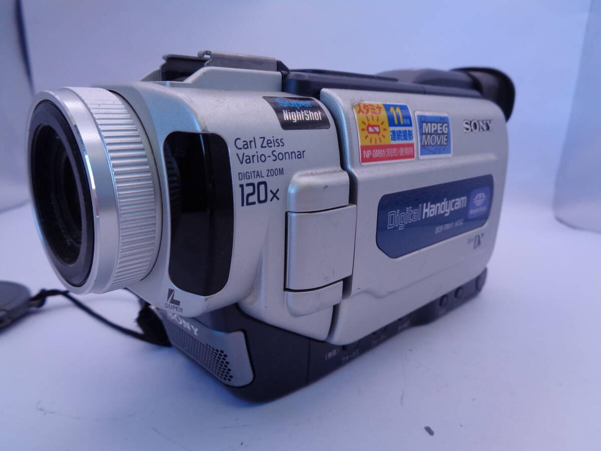 SONY ソニー DCR-TRV17 デジタルハンディカム ビデオカメラ バッテリー付き ジャンク品 管理ZI-LP-22の画像2