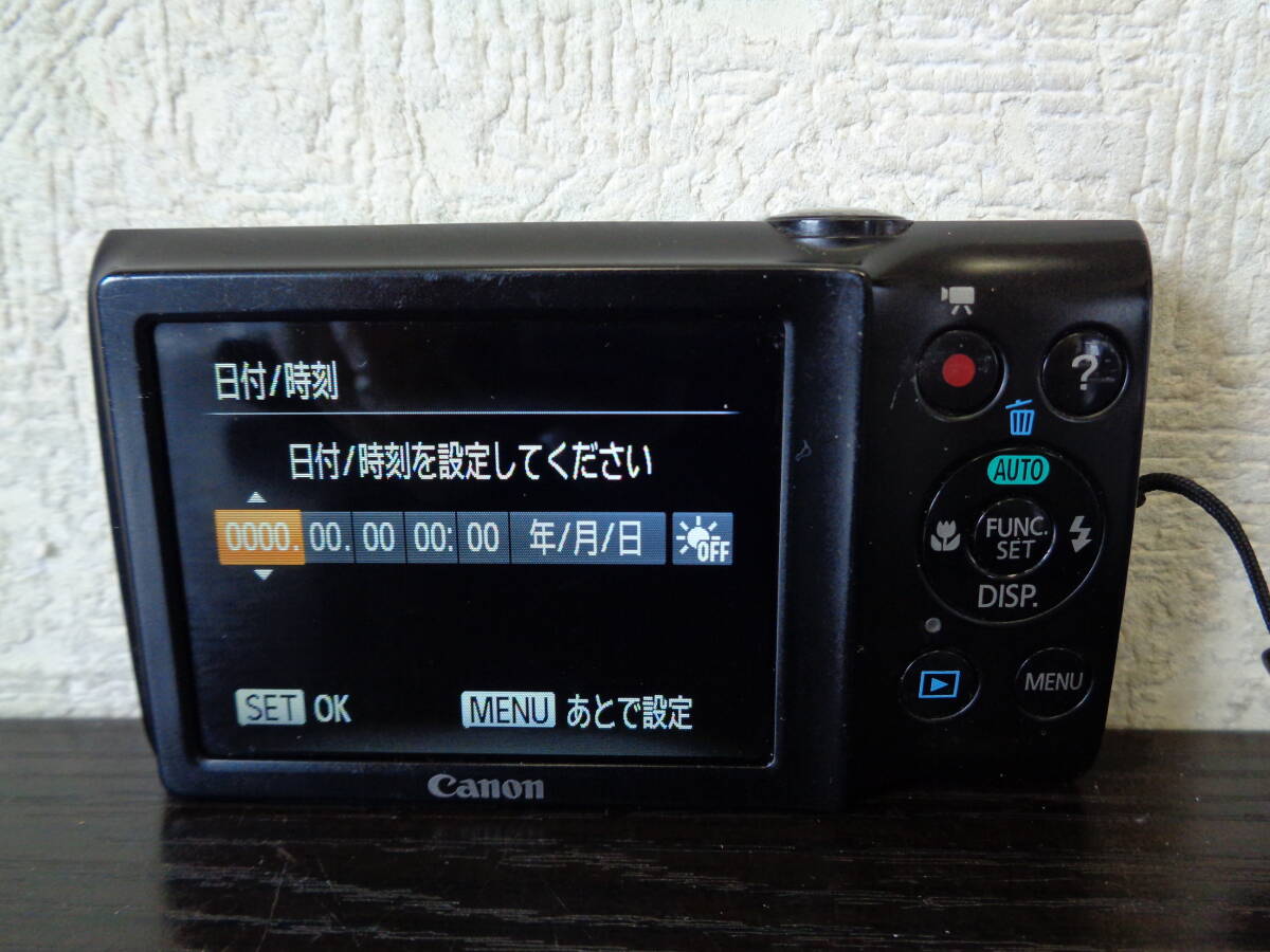 Canon PC1731 デジカメ コンパクトカメラ PowerShot A2400 IS バッテリー付き 動作品 中古品 管理ZI-LP_画像3