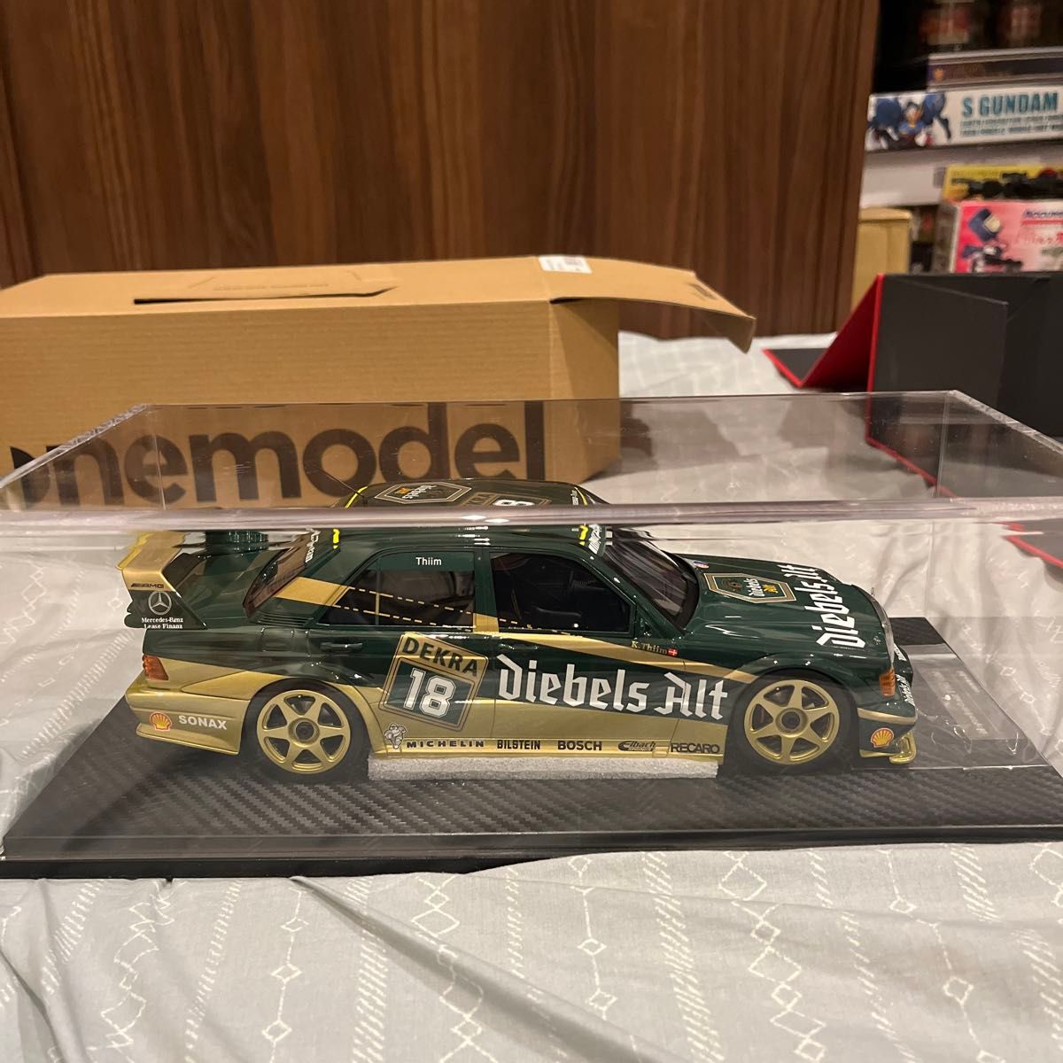 ※ 【ONE MODEL】 1/18 Mercedes-Benz 190E EVO2 1992 #18 K.Thiim 